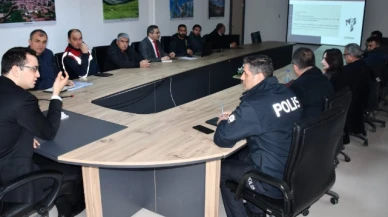 Gümüşhacıköy'de Seçim Güvenliği Toplantısı Yapıldı