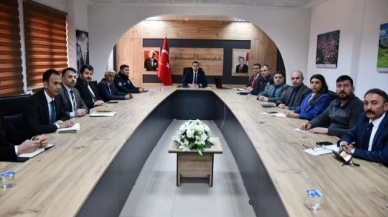 İlçe İdare Şube Başkanları Toplantısı Yapıldı