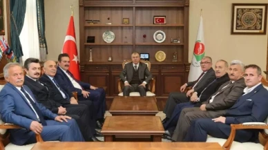 İpek ve Uyanık Vali Doruk’un Misafiri Oldu