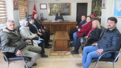Kaymakam Güldoğan, Arslan’ı Misafir Etti