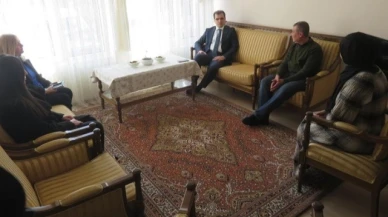 Kaymakam Güldoğan'dan Depremzede Ailelere Ziyaret