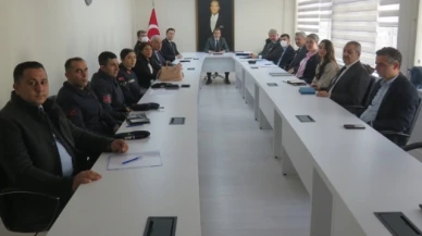 Merzifon’da Güvenlik ve Barınma Konuları Görüşüldü