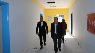 Müdür Türkmen Anaokulu İnşaatında İncelemelerde Bulundu