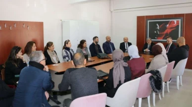Müdür Türkmen, Öğretmenlerle Buluştu