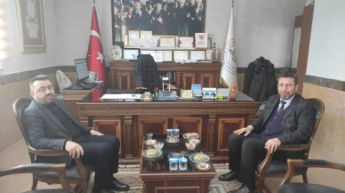 Müftü Durmuş'tan Müftü Pehlivan'a Ziyaret