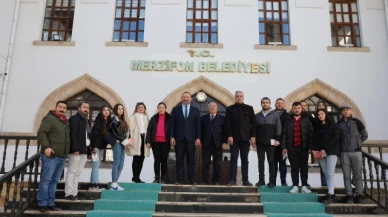 Tunç’tan Merzifon Belediyesi’ne Ziyaret