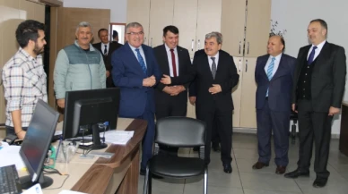 Uyanık’tan Müdür Türkmen’e Ziyaret