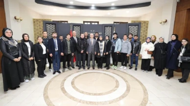 Vali Doruk Öğrencileri Ağırladı