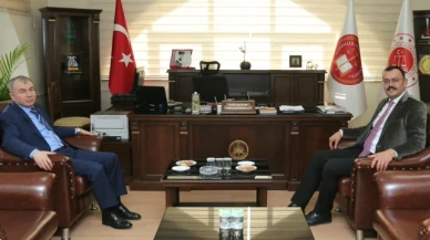 Vali Doruk'tan Başsavcı Kocaman'a Hayırlı Olsun Ziyareti