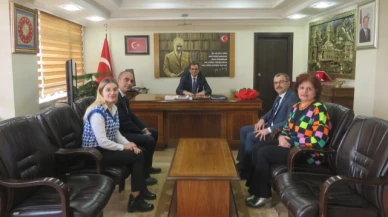 Vergi Haftası'nda Kaymakam Güldoğan’a Ziyaret
