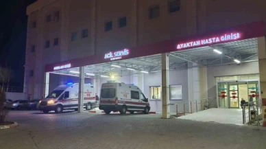 Yanlışlıkla tiner içen kadın hastaneye kaldırıldı