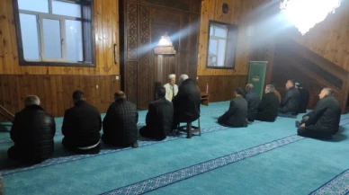 Yolpınar Köyü'nde Sabah Namazı Buluşması