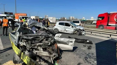 Zincirleme trafik kazası: 1 ölü