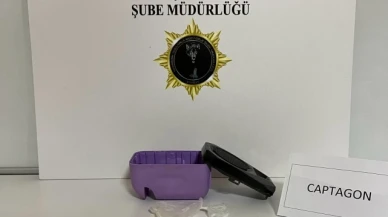 703 adet captagon hap ele geçirildi: 1 gözaltı