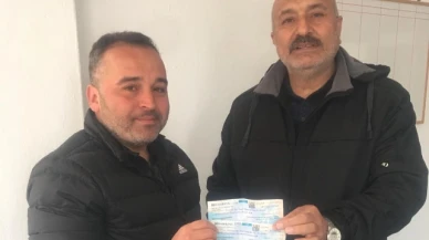 Abidin Kaçar’dan örnek davranış