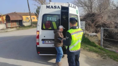 Amasya'da 68 Okul Servisi Denetlendi