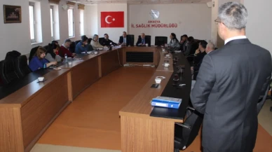 Amasya'da Değerlendirme Toplantısı Yapıldı