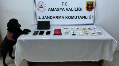 Amasya'da uyuşturucu operasyonu: 4 tutuklama