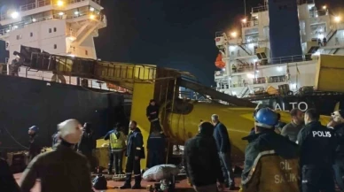 Devrilen kule vincinin operatörü hayatını kaybetti