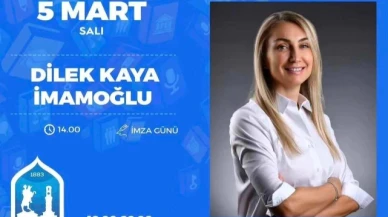 Dilek Kaya İmamoğlu, Merzifon Kitap Fuarı'nda