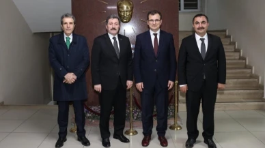 Kaymakam Güldoğan, Vali Tavlı'yı Ağırladı