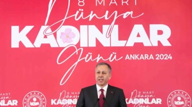 İçişleri Bakanı Yerlikaya: "Teşkilatlarımızda kadına yönelik şiddetle mücadele alanında faaliyet gösteren birim sayısını bin 267'ye yükselttik"