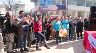 İşçiler maaş artışını davul zurnayla kutladı