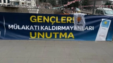 İYİ Parti Amasya İl Başkanlığı Afişleri Kaldırıldı