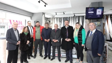 Kargı, MHP İlçe Başkanlığı'nın Standını Ziyaret Etti