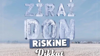 Meteoroloji Merzifon İçin Zirai Don Uyarısı Verdi!