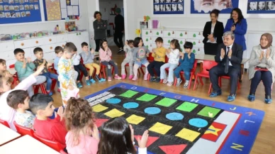 Müdür Türkmen, Minik Öğrencilerle Buluştu