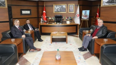 Okuyan’dan Rektör Turabi’ye ziyaret   