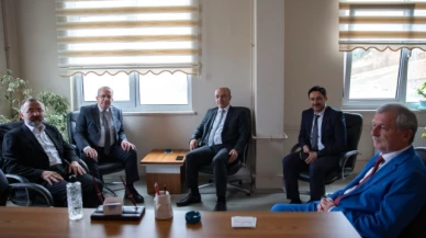 Turabi, Rektör Can’ın Misafiri Oldu