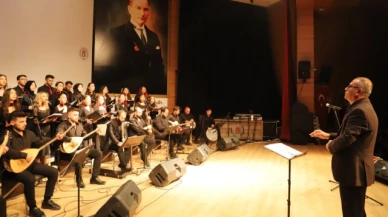 Türkülerle Türk Halk Müziği Koro Konseri Gerçekleştirildi