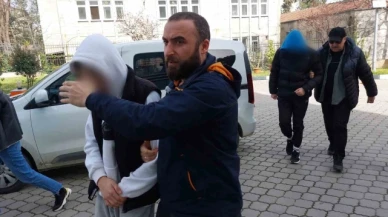 Uyuşturucu hapla yakalanan 4 çocuk adliyeye sevk edildi