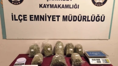 7 kilo esrar ele geçirildi: 3 gözaltı
