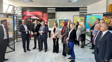 Amasya BİLSEM'de Uluslararası Sergi