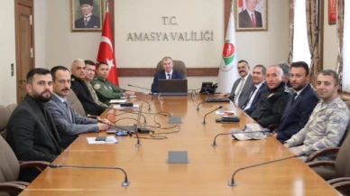 Amasya'da Güvenlik ve Asayiş Koordinasyon Toplantısı Yapıldı
