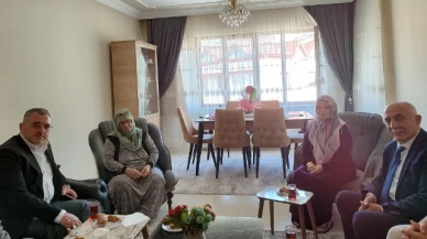 Çilez'den Şehit Ailelerine Ziyaret