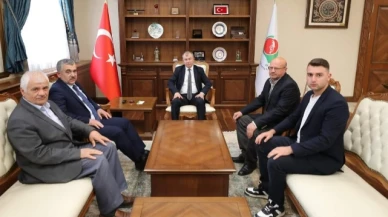 Demir, İlk Ziyaretini Vali Doruk’a Yaptı