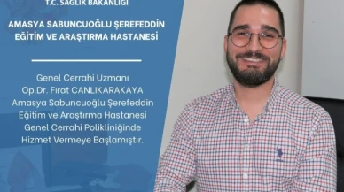 Eğitim ve Araştırma Hastanesi'ne 1 Yeni Doktor