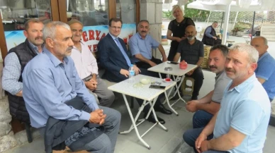 Güldoğan, Esnaf Ziyaretinde