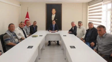 Güldoğan Muhtarları Misafir Etti