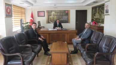 Akbaş, Kaymakam Güldoğan'ı Ziyaret Etti