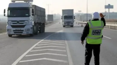 Kamyon, Çekici ve Tankerlere Trafik Yasağı!