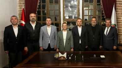Karagöz’den, Başkan Sevindi’ye Hayırlı Olsun Ziyareti