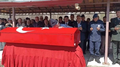 Kayınpederi ve kayınbiraderinin saldırısı sonucu ölen astsubay son yolculuğuna uğurlandı