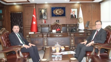 Müftü Ayvaz Kaymakam Güldoğan'ı Ağırladı