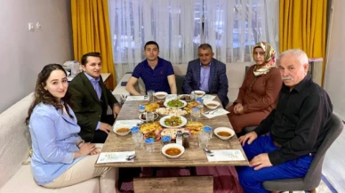 Kaymakam Kartal, Kiraz Ailesi ile İftarda Buluştu