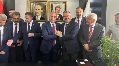 Ömer Özalp’in sevincine ortak oldu